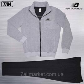 Фотография Спортивный мужской костюм на молнии NEW BALANCE размеры  M-3XL (2цв) "REMAIN" купить недорого от прямого поставщика