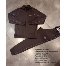 Фотография Спортивный мужской костюм трикотажный ESCETIC размеры  M-3XL (4цв) "REMAIN" купить недорого от прямого поставщика
