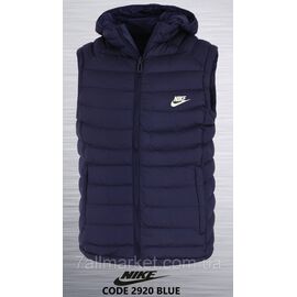 Фотография Жилетка демисезонная мужская двухсторонняя Найк размеры 46-52  "REMAIN" купить недорого от прямого поставщика