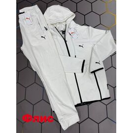 Фотография Костюм спортивный мужской 13183 white р.S-2XL "Alex Clothes" недорого оптом от прямого поставщика