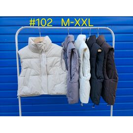 Фотография Жилетка женская 102 l.beige р.M-2XL "Yafeier" недорого оптом от прямого поставщика
