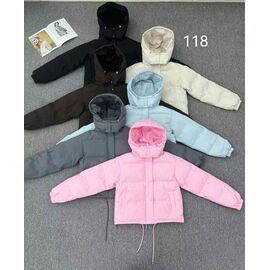 Фотография Куртка женская демисезонная 118 black р.S-L "Yafeier" недорого оптом от прямого поставщика