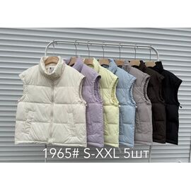 Фотография Жилетка женская 1965 l.blue р.S-2XL "Yafeier" недорого оптом от прямого поставщика