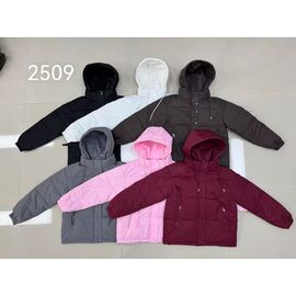 Фотография Куртка женская демисезонная 2509 white р.50-58 "Yafeier" недорого оптом от прямого поставщика