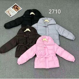 Фотография Куртка женская демисезонная 2710 brown р.M-XL "Yafeier" недорого оптом от прямого поставщика