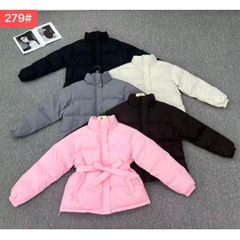 Фотография Куртка женская демисезонная 279 pink р.S-L "Yafeier" недорого оптом от прямого поставщика