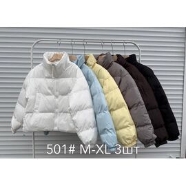 Фотография Куртка женская демисезонная 501 yellow р.M-XL "Yafeier" недорого оптом от прямого поставщика