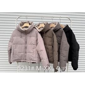 Фотография Куртка женская демисезонная 5231 khaki р.M-2XL "Yafeier" недорого оптом от прямого поставщика