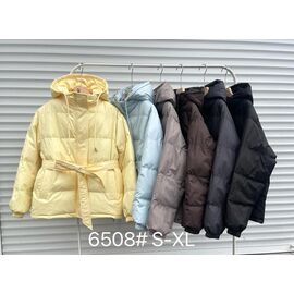 Фотография Куртка женская демисезонная 6508 beige р.S-XL "Yafeier" недорого оптом от прямого поставщика