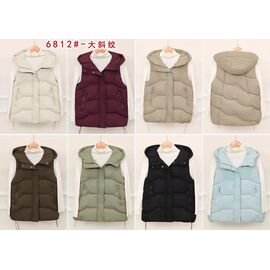 Фотография Жилетка женская 6812 mint р.M-2XL "Yafeier" недорого оптом от прямого поставщика