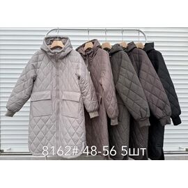 Фотография Куртка женская демисезонная 8162 khaki р.48-56 "Yafeier" недорого оптом от прямого поставщика