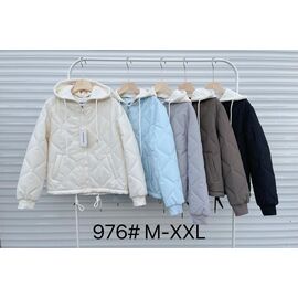 Фотография Куртка женская демисезонная 976 khaki р.M-2XL "Yafeier" недорого оптом от прямого поставщика