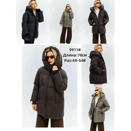 Фотография Куртка женская зимняя 9911 black р.44-54 "Yafeier" недорого оптом от прямого поставщика