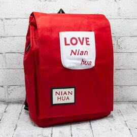 Рукзак жіночий 8162 red р.38*29*14 "Luna-bag" недорого оптом від прямого постачальника