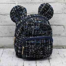 Портфель дитячий на дівчинку 7020 blue-black р.21*18*2 "Luna-bag" недорого оптом від прямого постачальника
