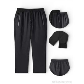 Фотография Спортивные брюки мужские Весна/осень A2095-2 (6 шт. р.сетка 8XL-10XL) "Алия" недорого оптом от прямого поставщика