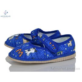 Фотография Тапки детские домашние Весна/осень Глазки (10 пар р.20-27) "Acorus" недорого оптом от прямого поставщика