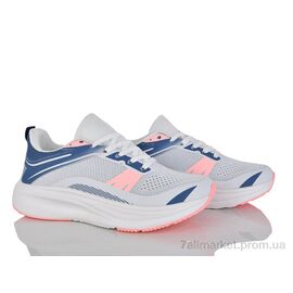 Фотография Кроссовки женские модные Весна/осень B261-3 піна (8 пар р.36-41) "Moli" недорого оптом от прямого поставщика