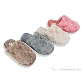 Фотография Тапки женские для дома Весна/осень DF2507 mix (12 пар р.36-41) "Alex" недорого оптом от прямого поставщика