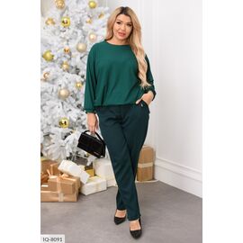 Костюм двійка жіночий великі розміри р.48-50;52-54;56-58;60-62 (3кол.) "BELUZA" купити недорого від прямого постачальника