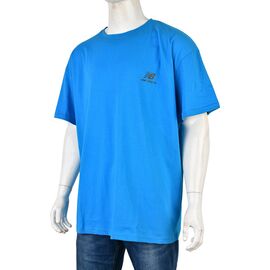 Фотография Футболка мужская 833М blue р.5XL-6XL "Textile" недорого оптом от прямого поставщика