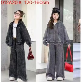 Фотография Костюм детский спортивный на девочку 012A020 grey р.120-160 "Major" недорого оптом от прямого поставщика