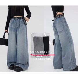 Фотография Джинсы детские на девочку 2615 blue р.30-34 "Major" недорого оптом от прямого поставщика