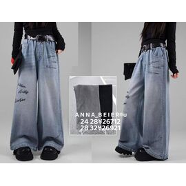 Фотография Джинсы детские на девочку 26172 grey р.24-28 "Major" недорого оптом от прямого поставщика