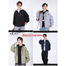 Фотография Ветровка детская на мальчика 26918 black р.146-164 "Major" недорого оптом от прямого поставщика