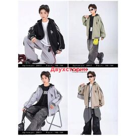 Фотография Ветровка детская на мальчика 29917 grey р.146-164 "Major" недорого оптом от прямого поставщика