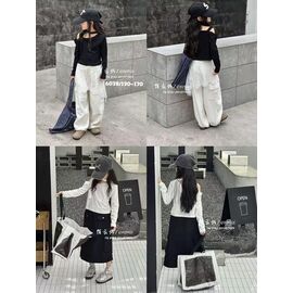 Фотография Свитер детский на девочку 6038 black р.130-170 "Major" недорого оптом от прямого поставщика