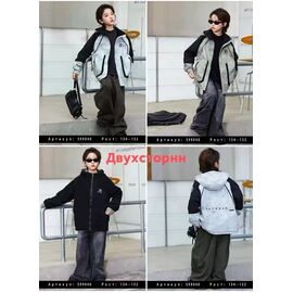 Фотография Ветровка детская на мальчика 99040 grey р.134-152 "Major" недорого оптом от прямого поставщика