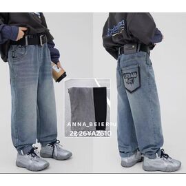 Фотография Джинсы детские на мальчика A2610 blue р.22-26 "Major" недорого оптом от прямого поставщика