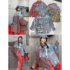 Фотография Рубашка детская на девочку CC08 red р.130-170 "Major" недорого оптом от прямого поставщика