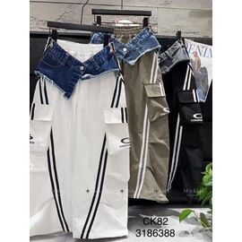 Фотография Штаны детские спортивные на девочку CK82 olive р.120-170 "Major" недорого оптом от прямого поставщика