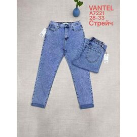 Фотография Джинсы женские A7221 l.blue р.28-33 "Vanver" недорого оптом от прямого поставщика