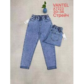 Фотография Джинсы женские A7223 l.blue р.30-36 "Vanver" недорого оптом от прямого поставщика
