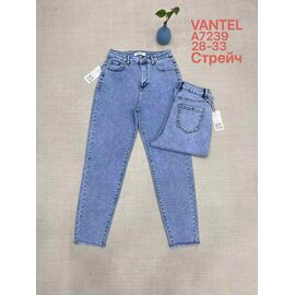 Фотография Джинсы женские A7239 l.blue р.28-33 "Vanver" недорого оптом от прямого поставщика