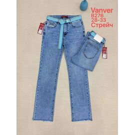 Фотография Джинсы женские B276 l.blue р.28-33 "Vanver" недорого оптом от прямого поставщика