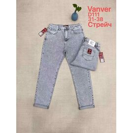 Фотография Джинсы женские D111 l.grey р.31-38 "Vanver" недорого оптом от прямого поставщика