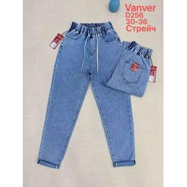 Фотография Джинсы женские D256 l.blue р.30-36 "Vanver" недорого оптом от прямого поставщика