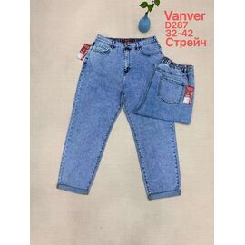 Фотография Джинсы женские D287 l.blue р.32-42 "Vanver" недорого оптом от прямого поставщика