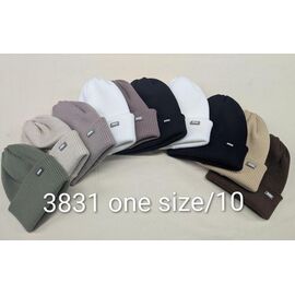 Фотография Шапка зимняя женская 3831 mix р.one size "SELFI" недорого оптом от прямого поставщика