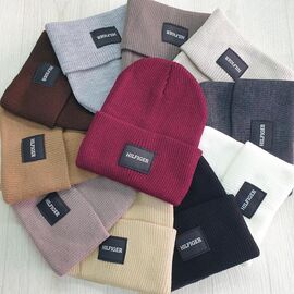 Фотография Шапка подростковая тёплая CN2009 mix р.one size "SELFI" недорого оптом от прямого поставщика