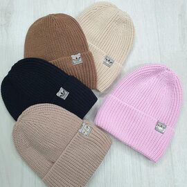 Фотография Шапка детская зимняя на девочку CN2033 mix р.52-56 "SELFI" недорого оптом от прямого поставщика