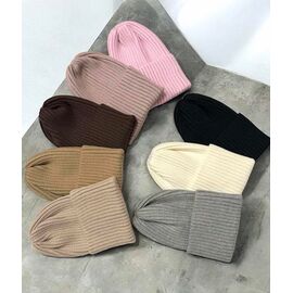 Фотография Шапка детская зимняя унисекс CN2047 mix р.54 "SELFI" недорого оптом от прямого поставщика