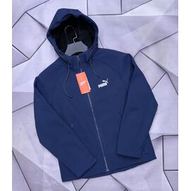 Фотография Ветровка женская 66221 navy р.L-4XL "MACCALI" недорого оптом от прямого поставщика