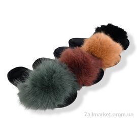 Фотография Тапки женские для дома Весна/осень Шльопки Ж5015 mix (12 пар р.36-41) "Progress" недорого оптом от прямого поставщика