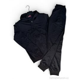 Фотография Спортивный костюм мужской Весна/осень 02Pu чорний (4 шт. р.сетка M-2XL) "Sport style" недорого оптом от прямого поставщика