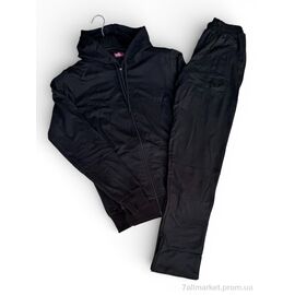 Фотография Спортивный костюм мужской Весна/осень 01Pu чорний (4 шт. р.сетка M-2XL) "Sport style" недорого оптом от прямого поставщика